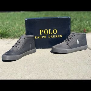 Polo Ralph Lauren Boys FaxonII Mid Casual Sneakers